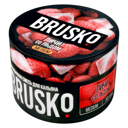 Смесь Brusko Medium - Личи со Льдом (50 грамм) купить в Санкт-Петербурге