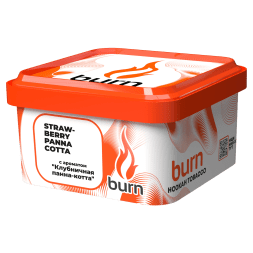 Табак Burn - Strawberry Panna-Cotta (Клубничная Панна-котта, 200 грамм)