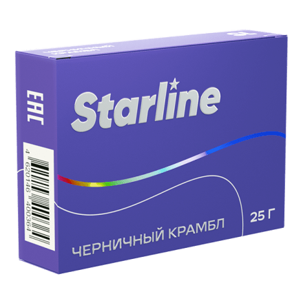 Табак Starline - Черничный Крамбл (25 грамм) купить в Санкт-Петербурге