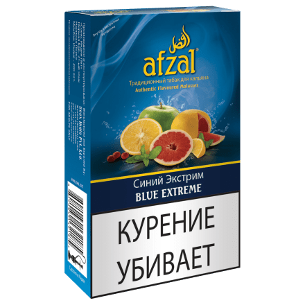 Табак Afzal - Blue Extreme (Синий Экстрим, 40 грамм) купить в Санкт-Петербурге