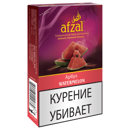 Табак Afzal - Watermelon (Арбуз, 40 грамм) купить в Санкт-Петербурге