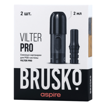 Сменный картридж Brusko - Vilter Pro (1.2 Ом, 2 мл, 2 шт.) купить в Санкт-Петербурге