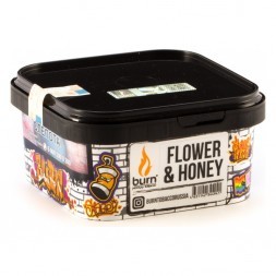 Табак Burn - Flower &amp; Honey (Мед с Полевыми Цветами, 200 грамм)