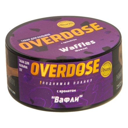 Табак Overdose - Waffles (Вафли, 25 грамм) купить в Санкт-Петербурге