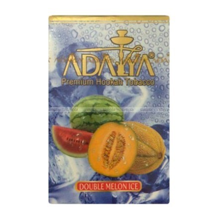 Табак Adalya - Double Melon Ice (Ледяной Арбуз и Дыня, 50 грамм, Акциз) купить в Санкт-Петербурге