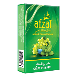 Табак Afzal - Grape with Mint (Виноград с Мятой, 40 грамм)