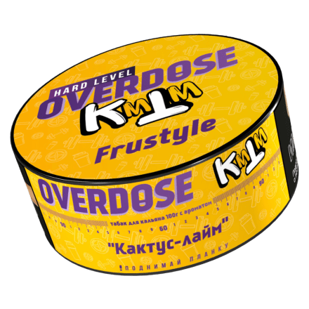 Табак Overdose - Frustyle (Кактус-Лайм, 100 грамм) купить в Санкт-Петербурге