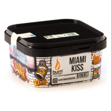 Табак Burn - Miami Kiss (Арбуз с Цитрусом и Лакрицей, 200 грамм) купить в Санкт-Петербурге