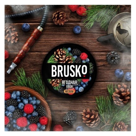 Смесь Brusko Strong - Ягодная Хвоя (250 грамм) купить в Санкт-Петербурге