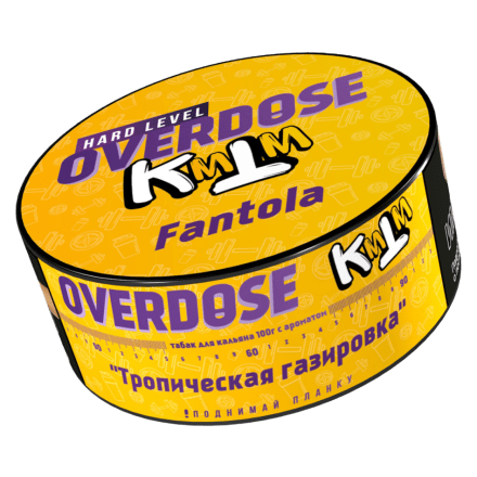 Табак Overdose - Fantola (Тропическая Газировка, 100 грамм) купить в Санкт-Петербурге
