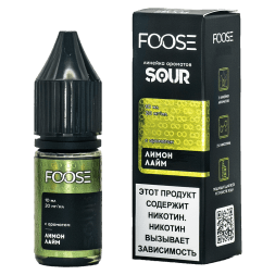 Жидкость FOOSE Sour - Лимон Лайм (10 мл, 2 мг)