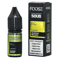 Жидкость FOOSE Sour - Зелёное Яблоко (10 мл, 2 мг)