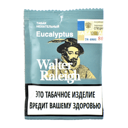 Нюхательный табак Walter Raleigh - Eucalyptus (Эвкалипт, пакет 10 грамм) купить в Санкт-Петербурге