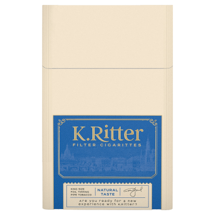 Сигариты K.Ritter - Natural Taste KingSize (Натуральный, 20 штук) купить в Санкт-Петербурге
