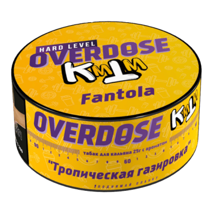 Табак Overdose - Fantola (Тропическая Газировка, 25 грамм) купить в Санкт-Петербурге
