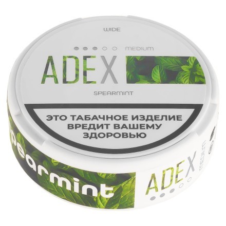 Табак жевательный ADEX MEDIUM - Spearmint (Мята) купить в Санкт-Петербурге