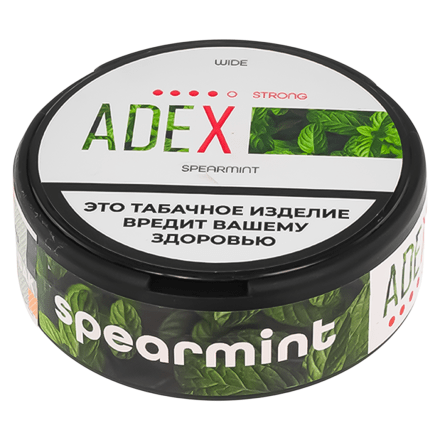Табак жевательный ADEX STRONG - Spearmint (Мята) купить в Санкт-Петербурге