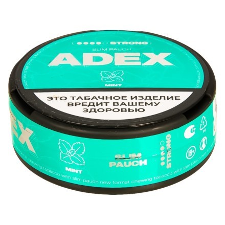 Табак жевательный ADEX STRONG SLIM - Mint (Мята) купить в Санкт-Петербурге