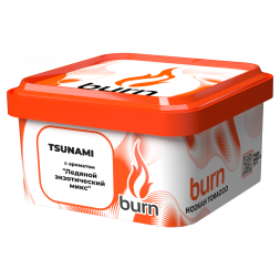 Табак Burn - Tsunami (Тропические Фрукты со Льдом, 200 грамм)