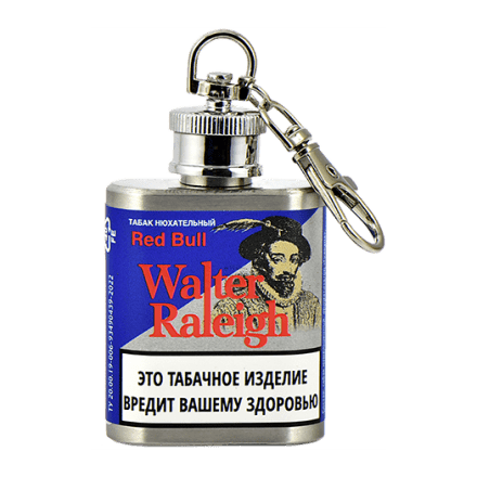 Нюхательный табак Walter Raleigh - Red Bull (Редбул, фляга 10 грамм) купить в Санкт-Петербурге