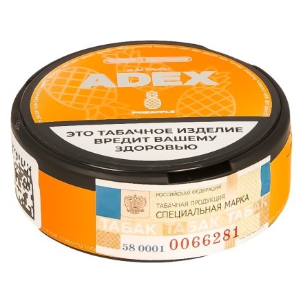 Табак жевательный ADEX STRONG SLIM - Pineapple (Ананас) купить в Санкт-Петербурге