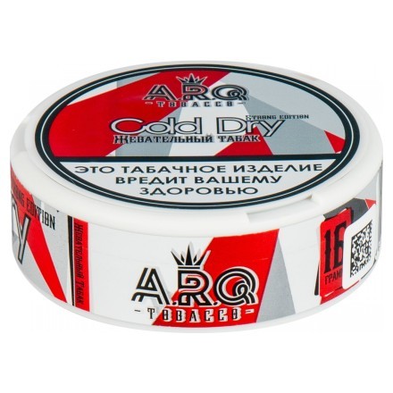 Табак жевательный ARQ Tobacco - Cold Dry (16 грамм) купить в Санкт-Петербурге