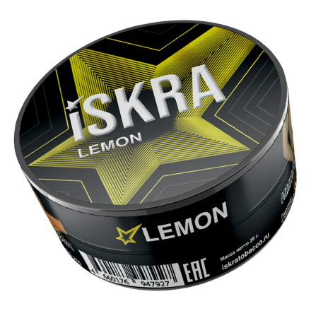 Табак Iskra - Lemon (Лимон, 25 грамм) купить в Санкт-Петербурге
