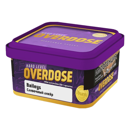 Табак Overdose - Baileys (Сливочный Ликёр, 200 грамм) купить в Санкт-Петербурге