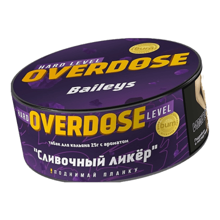 Табак Overdose - Baileys (Сливочный Ликёр, 25 грамм) купить в Санкт-Петербурге