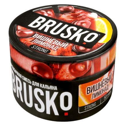 Смесь Brusko Strong - Вишневый Лимонад (50 грамм) купить в Санкт-Петербурге