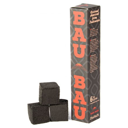 Уголь Bau Bau - Big Cubes (25 мм, 6 кубиков, Черный) купить в Санкт-Петербурге