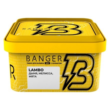 Табак Banger - Lambo (Дыня, Мелисса, Мята, 200 грамм) купить в Санкт-Петербурге