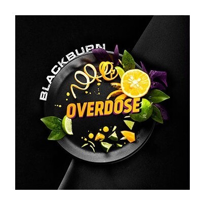 Табак BlackBurn - Overdose (Лимон - Лайм, 200 грамм) купить в Санкт-Петербурге