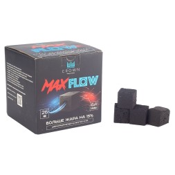 Уголь Crown MaxFlow (26 мм, 64 кубика)