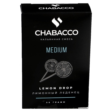 Смесь Chabacco MIX MEDIUM - Lemon Drop (Лимонный Леденец, 50 грамм) купить в Санкт-Петербурге