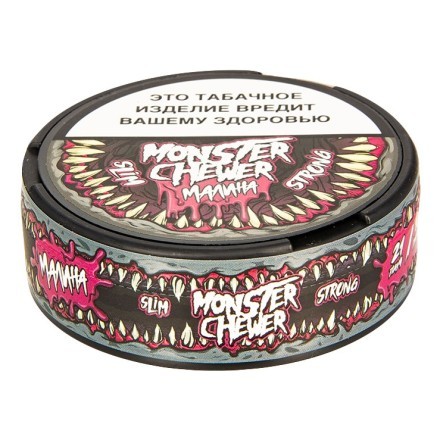 Табак жевательный Monster Chewer - Малина (12 грамм) купить в Санкт-Петербурге