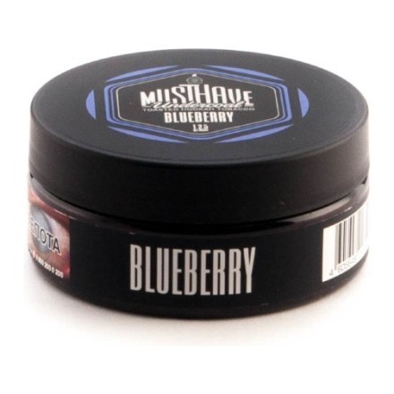 Табак Must Have - Blueberry (Черника, 125 грамм) купить в Санкт-Петербурге
