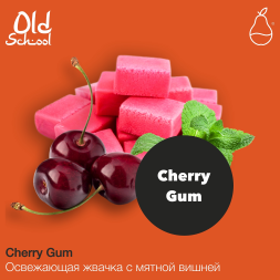 Табак MattPear Old School - Cherry Gum (Вишнёвая Жвачка, 30 грамм)