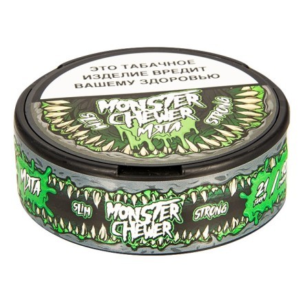 Табак жевательный Monster Chewer - Мята (12 грамм) купить в Санкт-Петербурге