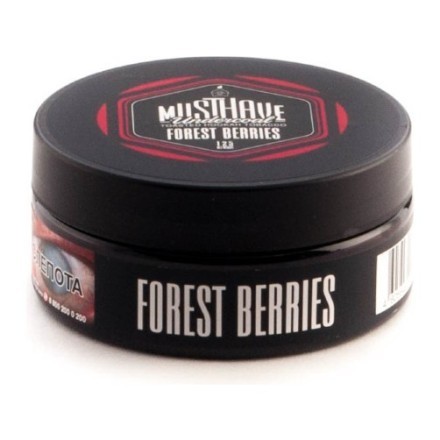 Табак Must Have - Forest Berries (Лесные Ягоды, 125 грамм) купить в Санкт-Петербурге