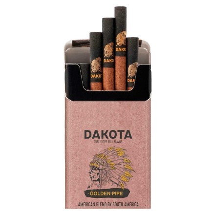 Сигариты Dakota - Golden Pipe (блок 10 пачек) купить в Санкт-Петербурге
