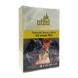 Табак Afzal - Icy Lemon Mint (Ледяной Лимон и Мята, 40 грамм)