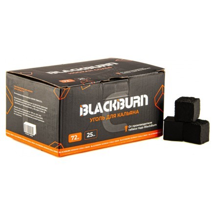 Уголь BlackBurn (25 мм, 72 кубика) купить в Санкт-Петербурге