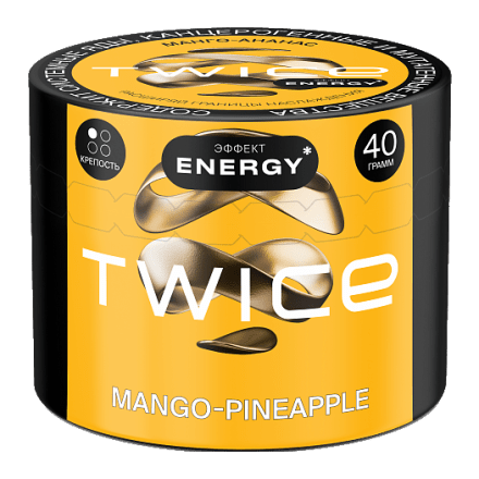 Табак Twice - Mango-Pineapple (Манго и Ананас, 40 грамм) купить в Санкт-Петербурге