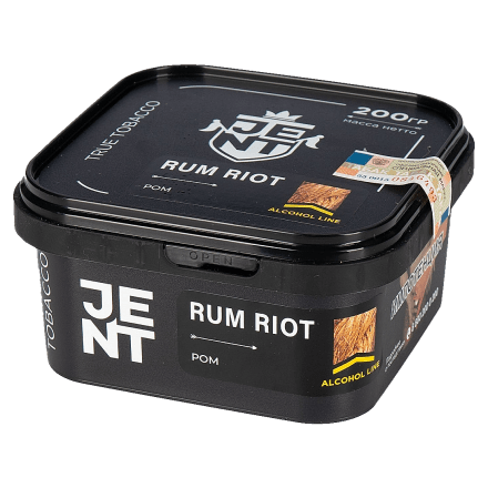 Табак Jent - Rum Riot (Ром, 200 грамм) купить в Санкт-Петербурге