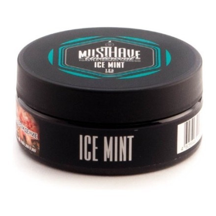 Табак Must Have - Ice Mint (Ледяная Мята, 125 грамм) купить в Санкт-Петербурге