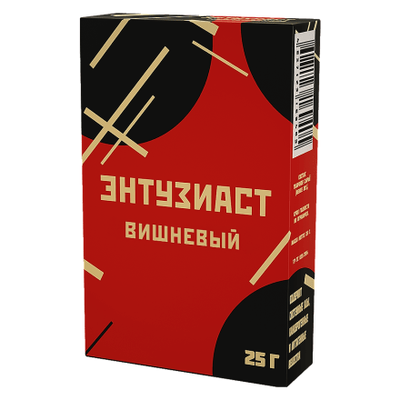 Табак Энтузиаст - Вишнёвый (25 грамм) купить в Санкт-Петербурге