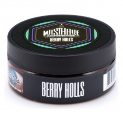 Табак Must Have - Berry Holls (Ягодный Холлс, 125 грамм)
