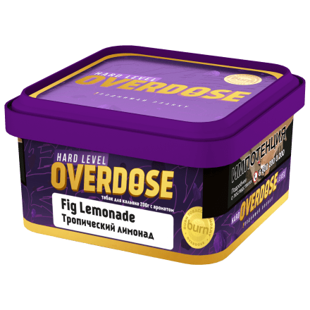 Табак Overdose - Fig Lemonade (Тропический Лимонад, 200 грамм) купить в Санкт-Петербурге