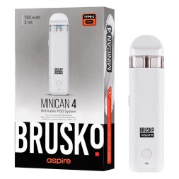 Электронная сигарета Brusko - Minican 4 (Белый)
